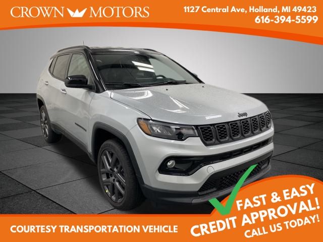 Silver Zynith Metallic Clearcoat 2026 Jeep Compass SUV / Crossover Four-Wheel Drive 8-Speed Automatic