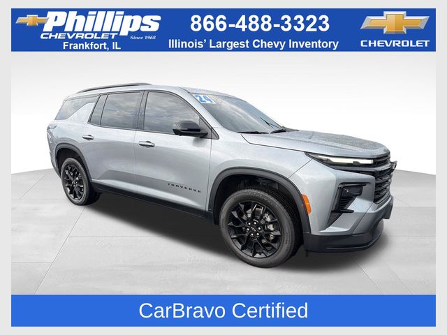 Sterling Gray Metallic 2024 Chevrolet Traverse SUV / Crossover Front-Wheel Drive 8-Speed Automatic