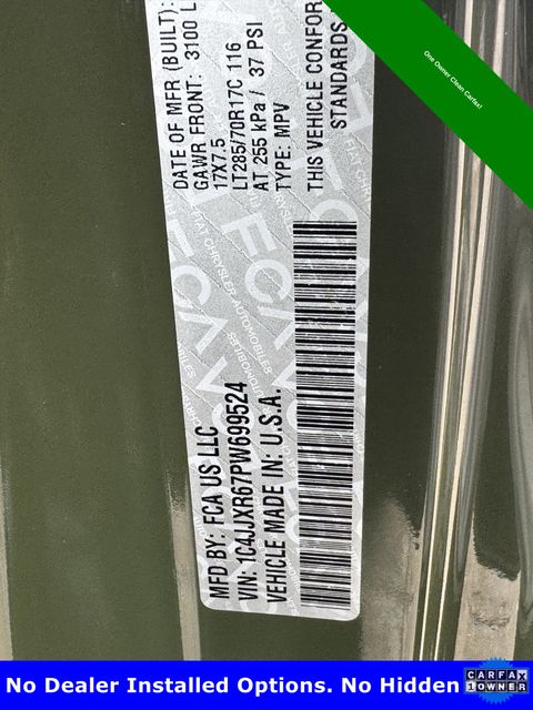 2023 Jeep Wrangler Rubicon 4xe Green at DeMontrond Gulf Freeway