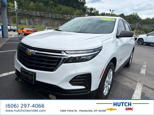 Summit White 2024 Chevrolet Equinox SUV / Crossover Front-Wheel Drive 6-Speed Automatic Overdrive