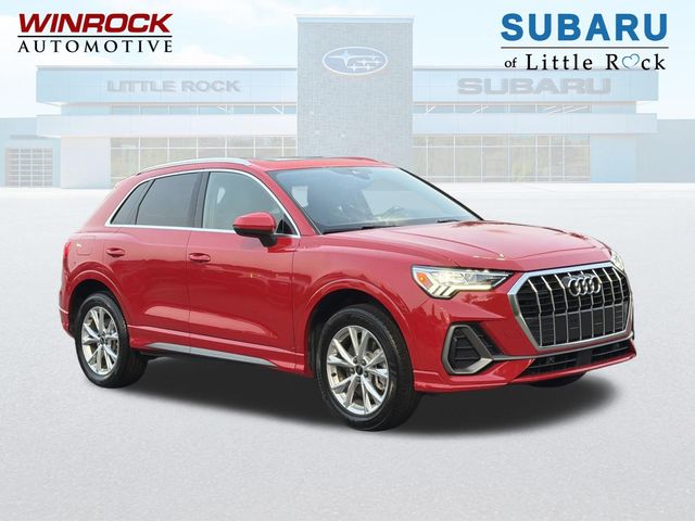 Progressive Red Metallic 2024 Audi Q3 SUV / Crossover All-Wheel Drive 8-Speed Automatic
