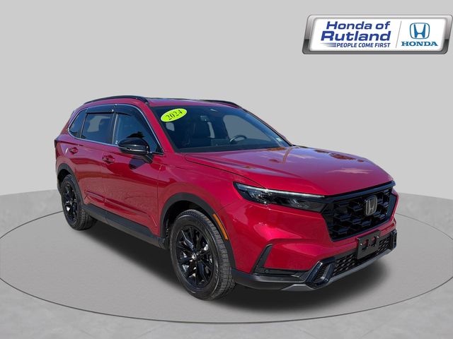 Red 2024 Honda CR-V Hybrid SUV / Crossover All-Wheel Drive Continuously Variable Transmission