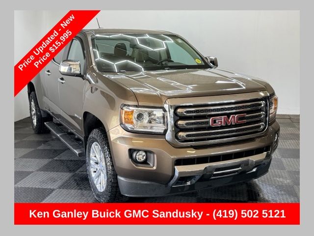 Bronze Alloy Metallic 2015 GMC Canyon Pickup Truck Four-Wheel Drive Automatic