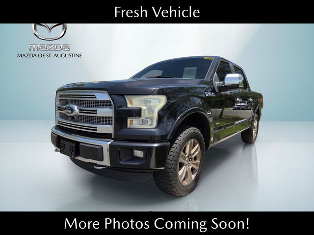 Shadow Black 2016 Ford F-150 Pickup Truck Four-Wheel Drive 6-Speed Automatic