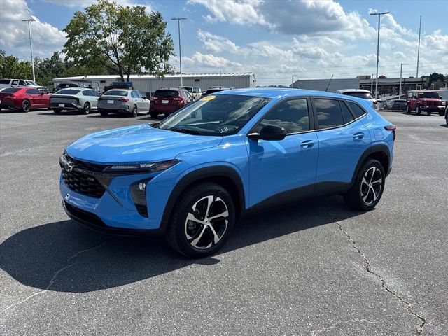 Blue 2024 Chevrolet Trax SUV / Crossover Front-Wheel Drive 6-Speed Automatic