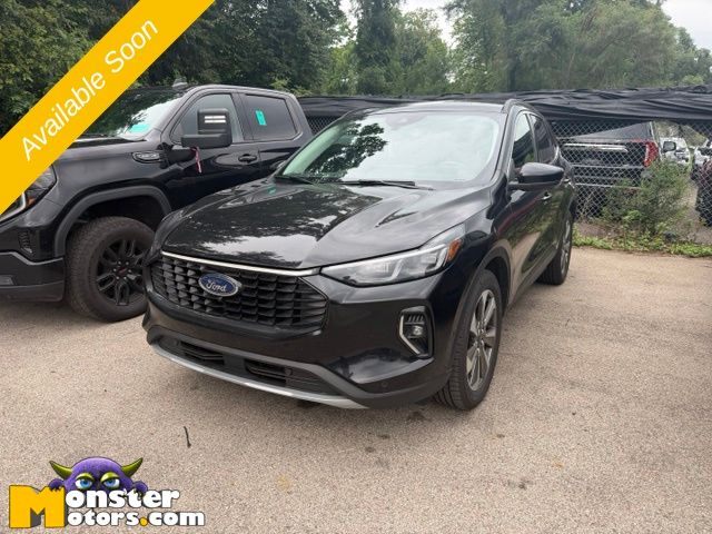 Black 2023 Ford Escape Hybrid SUV / Crossover All-Wheel Drive Continuously Variable Transmission