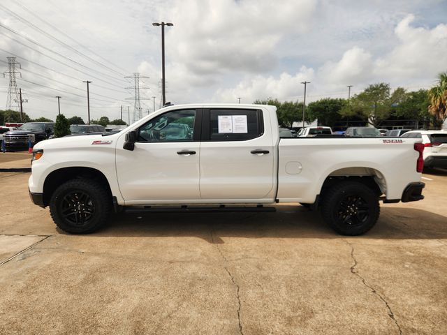 2023 Chevrolet Silverado 1500 Custom Trail Boss White at Gullo Toyota