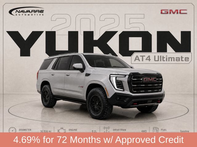 Sterling Metallic 2025 GMC Yukon SUV / Crossover Four-Wheel Drive 