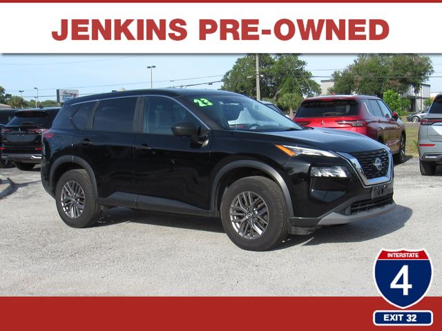 Super Black 2023 Nissan Rogue SUV / Crossover All-Wheel Drive Continuously Variable Transmission