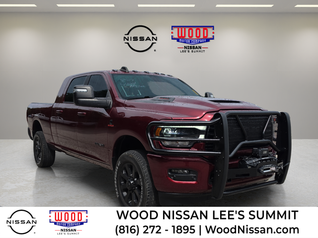 Delmonico Red Pearlcoat 2024 RAM 3500 Pickup Truck Four-Wheel Drive 6-Speed Automatic