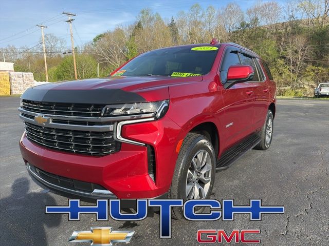 Cherry Red Tintcoat 2021 Chevrolet Tahoe LT 4WD SUV / Crossover Four-Wheel Drive