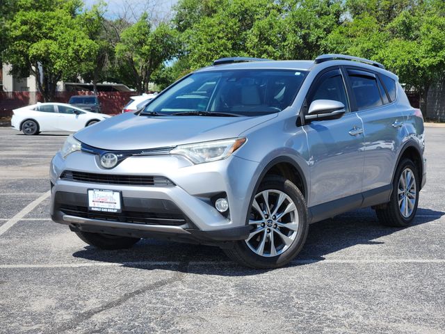 Silver Sky Metallic 2018 Toyota RAV4 Limited SUV / Crossover Front-Wheel Drive 6-Speed Automatic