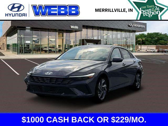 Ecotronic Gray Pearl 2026 Hyundai Elantra Hybrid Sedan Front-Wheel Drive 6-Speed Dual Clutch