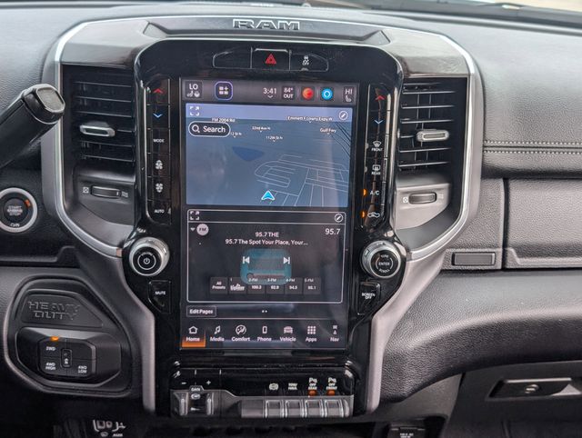 2025 Ram 3500 Laramie White at DeMontrond Auto Country