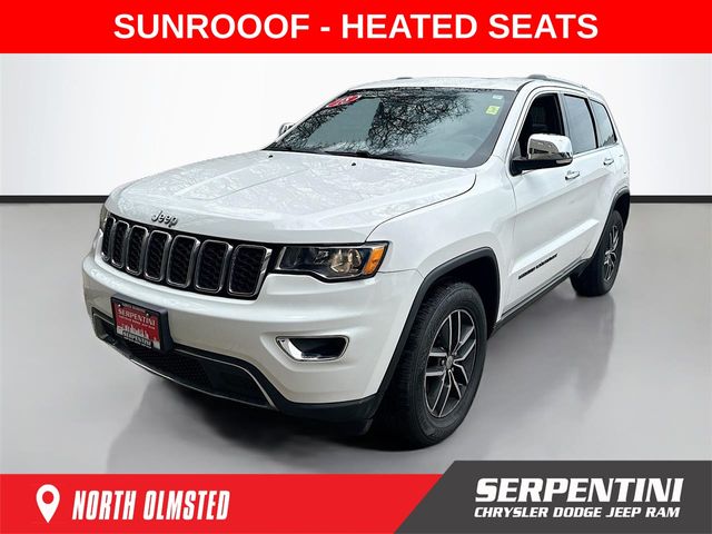 Bright White Clearcoat 2018 Jeep Grand Cherokee Limited 4WD SUV / Crossover Four-Wheel Drive 8-Speed Automatic