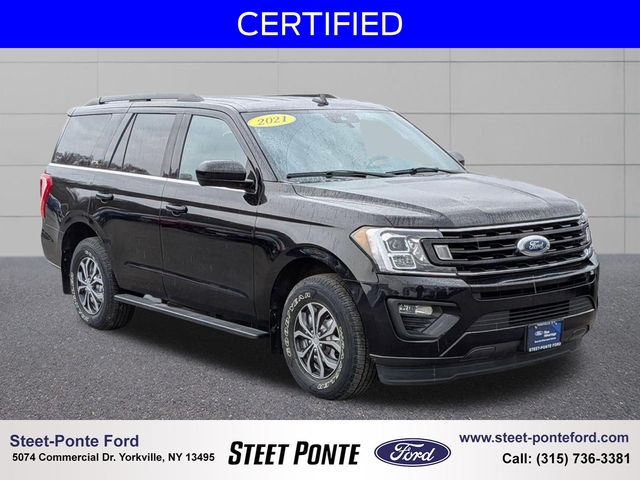 Agate Black Metallic 2021 Ford Expedition XL 4WD SUV / Crossover Four-Wheel Drive Automatic
