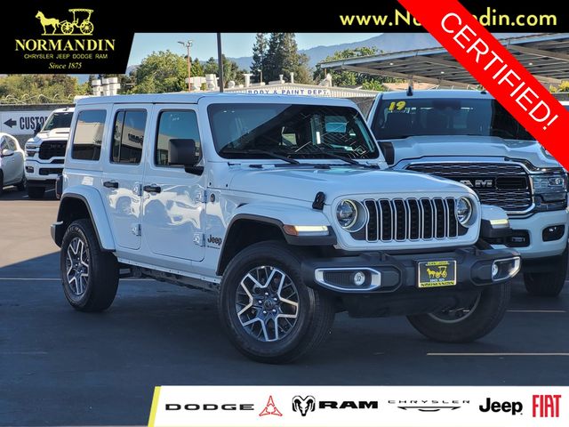 Bright White Clearcoat 2025 Jeep Wrangler SUV / Crossover Four-Wheel Drive 8-Speed Automatic