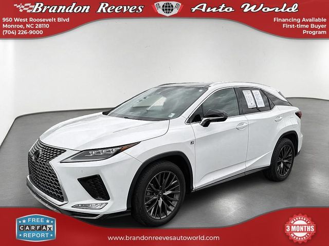 Ultra White 2021 Lexus RX 350 F Sport Handling AWD SUV / Crossover All-Wheel Drive 8-Speed Automatic