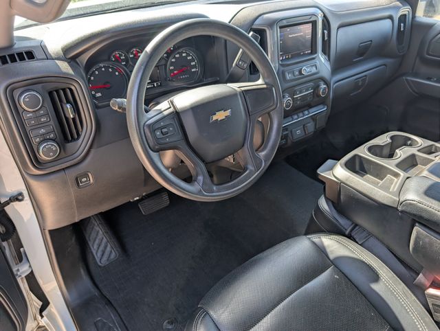 2020 Chevrolet Silverado 1500 Custom White at Baytown Hyundai