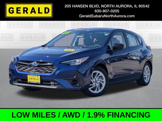 Sapphire Blue Pearl 2025 Subaru Impreza AWD Wagon All-Wheel Drive Continuously Variable Transmission