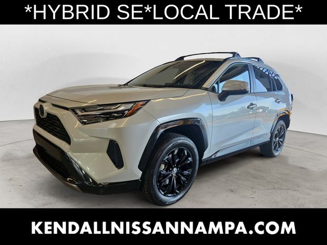 Pearl 2023 Toyota RAV4 Hybrid SUV / Crossover All-Wheel Drive Continuously Variable Transmission