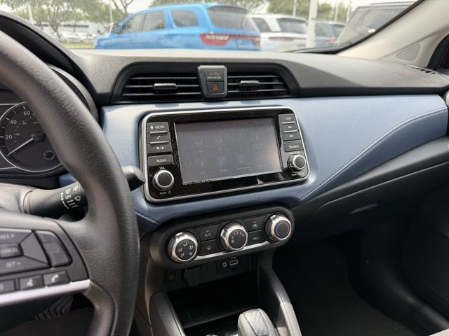 2025 Nissan Versa 1.6 SV Red at Wharton Ford