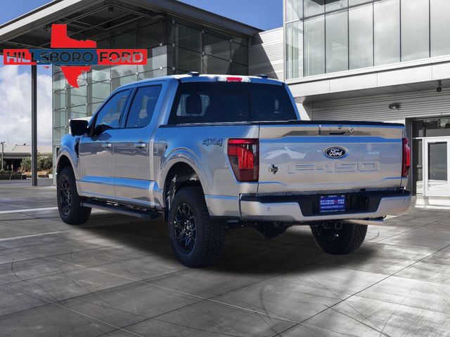 2024 Iconic Silver Metallic Ford F-150 XLT 4X4 Truck