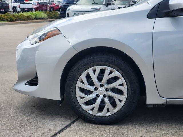 2017 Toyota Corolla LE Silver at Durrett Motor Company