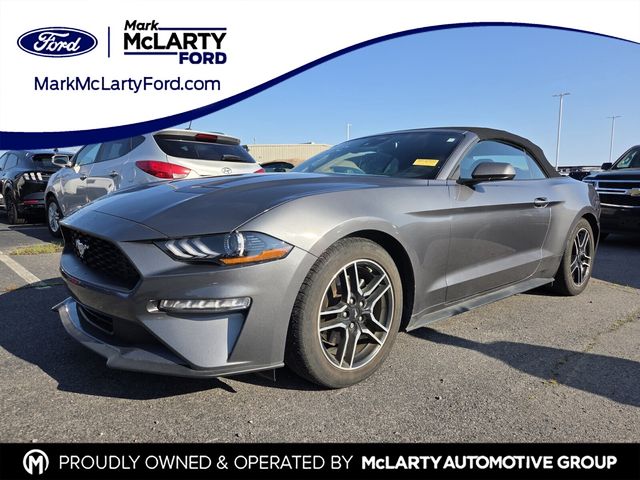 Gray Metallic 2022 Ford Mustang Convertible Rear-Wheel Drive Automatic