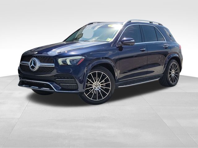 Lunar Blue Metallic 2022 Mercedes-Benz GLE 350 4MATIC SUV / Crossover All-Wheel Drive 9-Speed Automatic