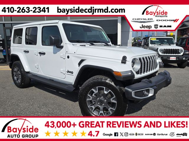 Bright White Clearcoat 2026 Jeep Wrangler SUV / Crossover Four-Wheel Drive 8-Speed Automatic