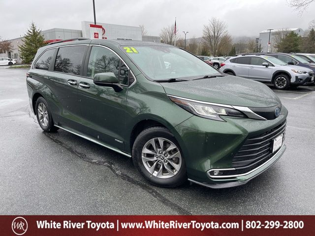 Cypress 2021 Toyota Sienna XLE 7-Passenger AWD Minivan All-Wheel Drive Continuously Variable Transmission