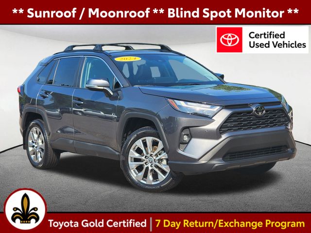 Magnetic Gray Metallic/Ice Edge 2024 Toyota RAV4 SUV / Crossover All-Wheel Drive 8-Speed Automatic