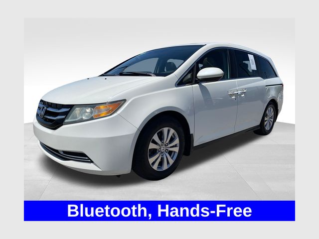 White 2015 Honda Odyssey EX-L FWD Minivan Front-Wheel Drive 6-Speed Automatic