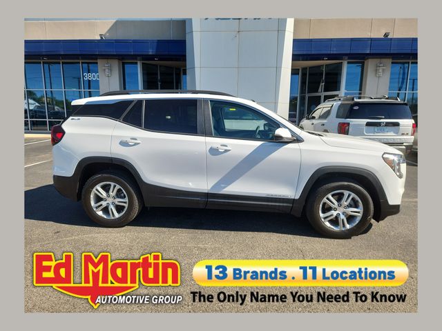 Summit White 2023 GMC Terrain SUV / Crossover All-Wheel Drive 9-Speed Automatic