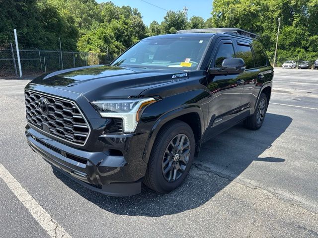 Midnight Black Metallic 2024 Toyota Sequoia SUV / Crossover 4X2 Automatic