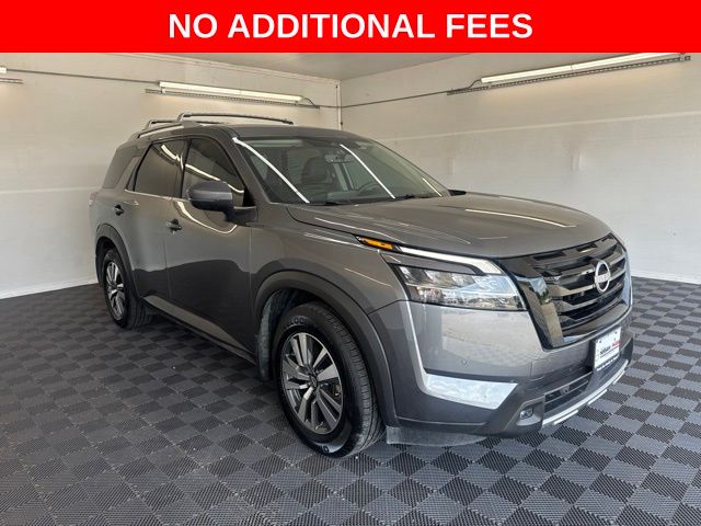 Gray (Gun Metallic) 2024 Nissan Pathfinder SUV / Crossover All-Wheel Drive 9-Speed Automatic