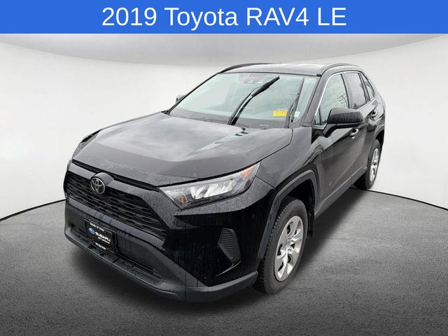 Midnight Black Metallic 2019 Toyota RAV4 SUV / Crossover All-Wheel Drive 8-Speed Automatic