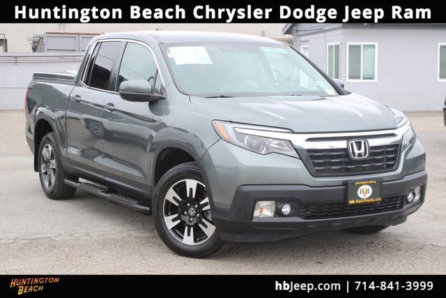 Forest Mist Metallic 2017 Honda Ridgeline Pickup Truck All-Wheel Drive 6-Speed Automatic
