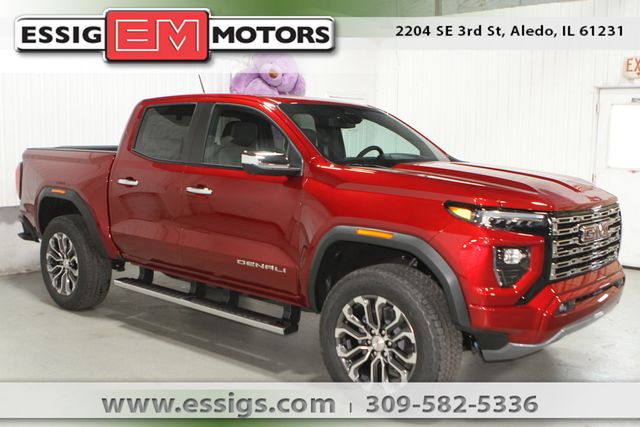 Volcanic Red Tintcoat 2026 GMC Canyon Pickup Truck Four-Wheel Drive 8-Speed Automatic