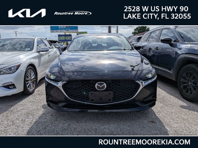 Jet Black 2024 Mazda MAZDA3 Sedan Front-Wheel Drive 6-Speed Automatic