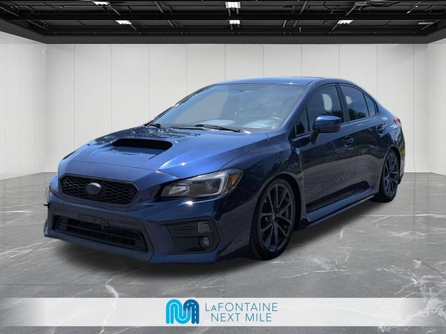 Lapis Blue 2018 Subaru WRX Premium Sedan All-Wheel Drive Continuously Variable Transmission