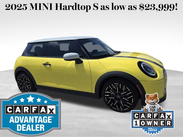 Yellow 2025 MINI Cooper Hatchback Front-Wheel Drive 7-Speed Automatic