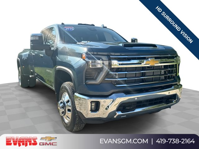 Lakeshore Blue Metallic 2026 Chevrolet Silverado 3500HD Pickup Truck Four-Wheel Drive Automatic