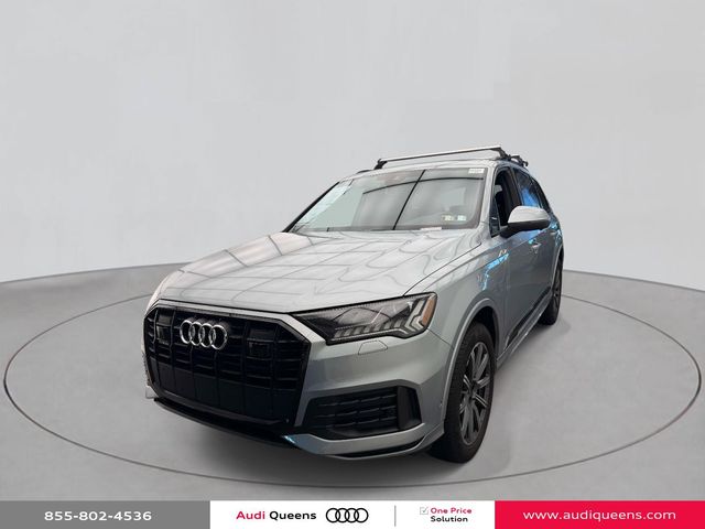 Satellite Silver Metallic 2024 Audi Q7 SUV / Crossover All-Wheel Drive 8-Speed Automatic