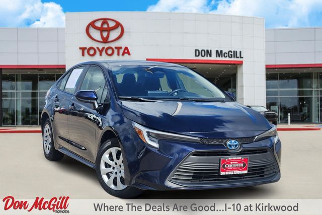 2025 Toyota Corolla Hybrid LE  at Don McGill Toyota