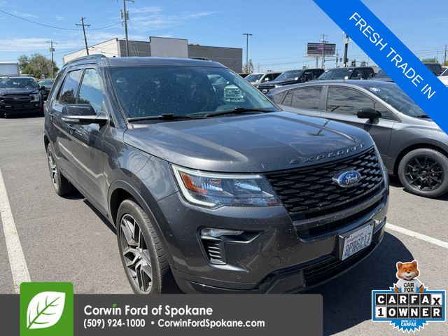 Gray (Magnetic Metallic) 2019 Ford Explorer SUV / Crossover All-Wheel Drive 6-Speed Automatic