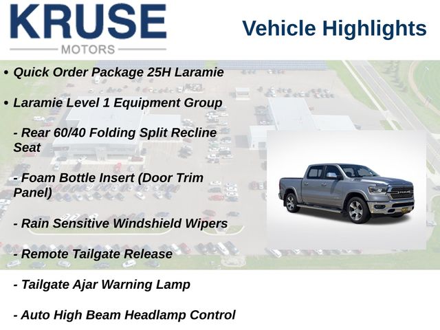 2019 Ram 1500 Laramie Crew Cab 4x4 5'7" Box