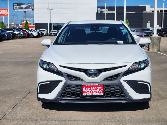 2023 Toyota Camry SE White at DeMontrond Gulf Freeway
