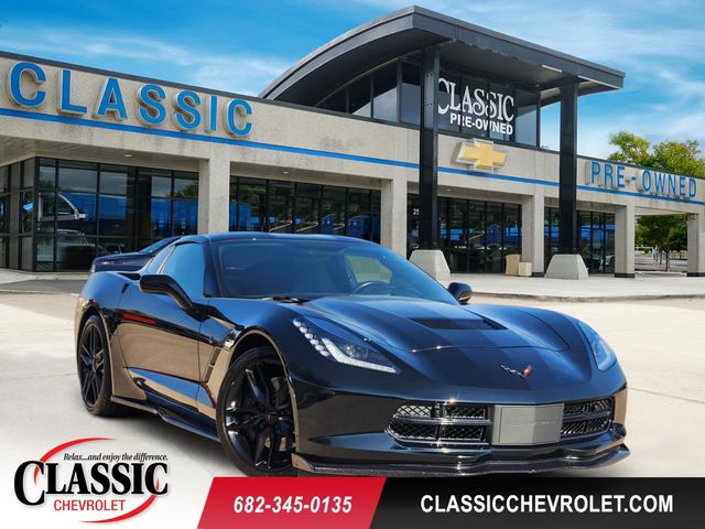 Black 2017 Chevrolet Corvette Coupe Rear-Wheel Drive 8-Speed Automatic